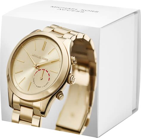 Michael Kors Slim Runway Hybrid Smartwatch 42mm Stainless 